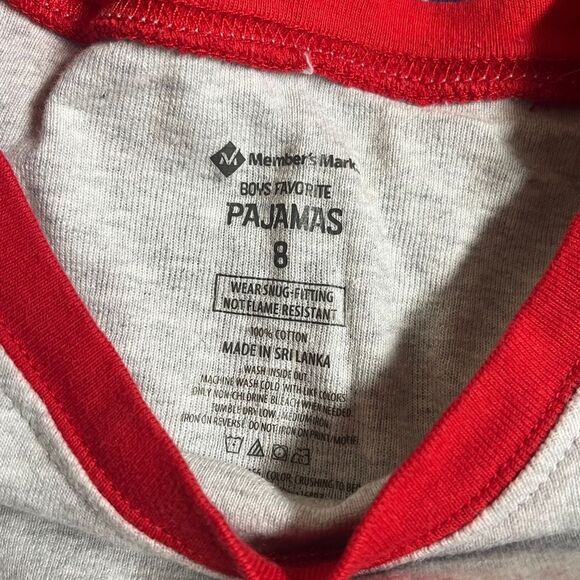 Boys 2 Sets (4 Pieces) Snug Fit Pajamas Set Sz 8 - Picture 3 of 6